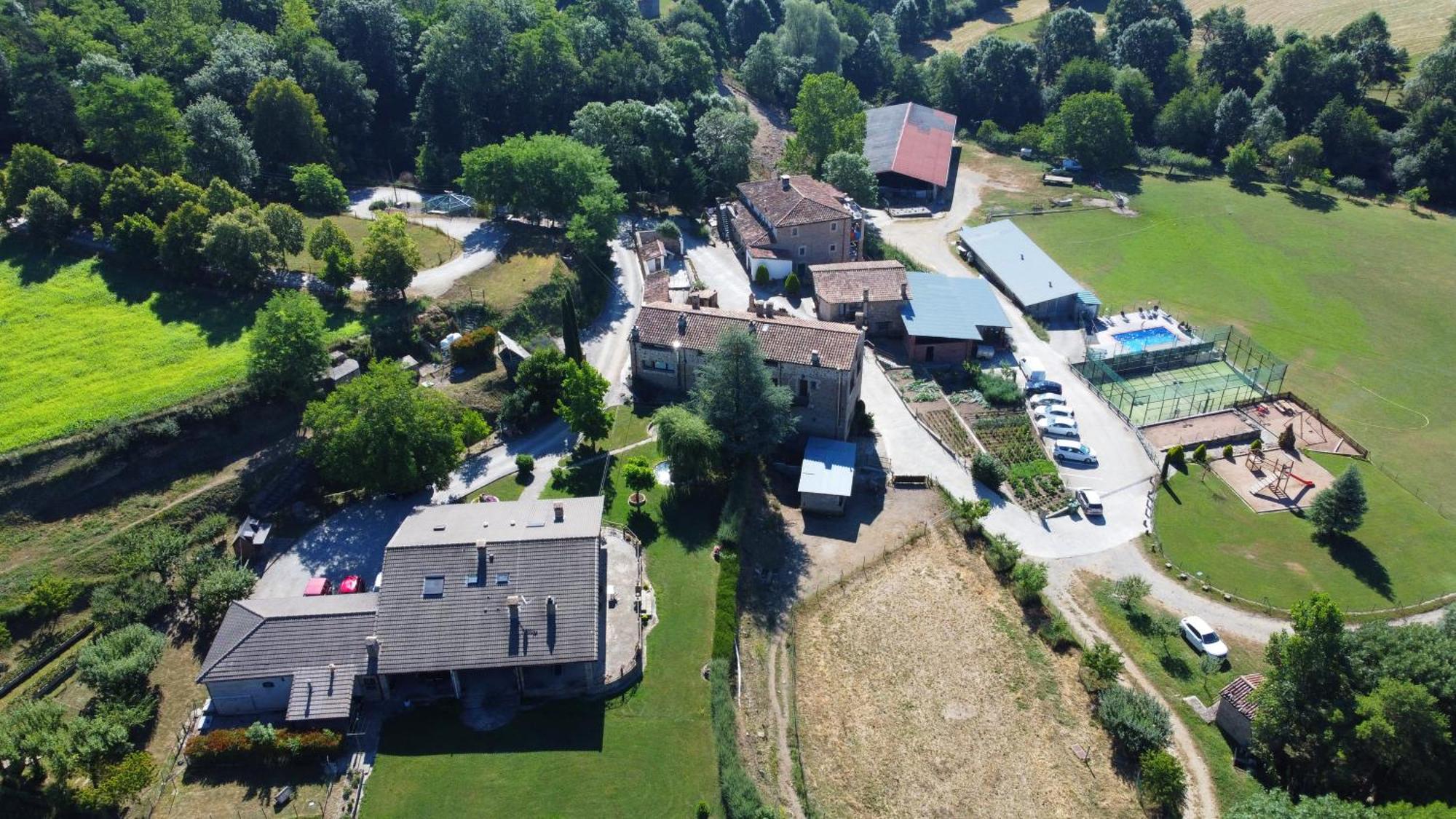 Mas La Riera Pensionat Campdevánol Exteriör bild
