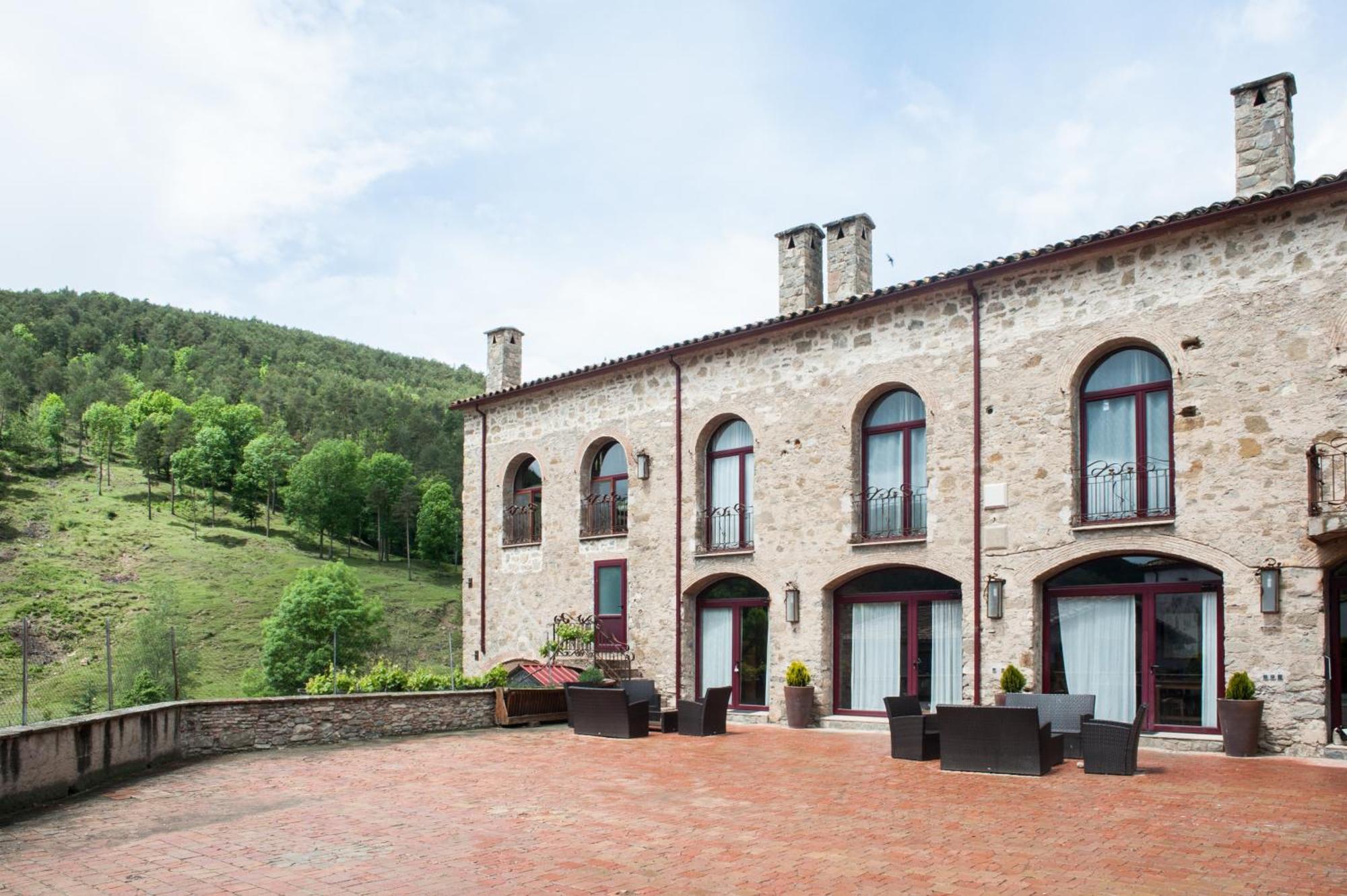 Mas La Riera Pensionat Campdevánol Rum bild